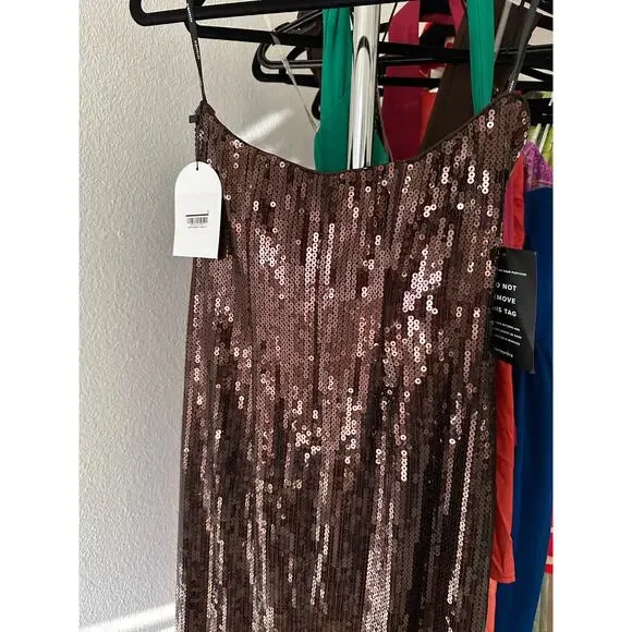 retrofete Ember Dress in Dark Chocolate - Picture 13 of 14